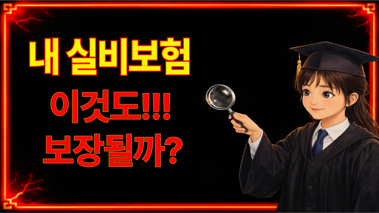 내 실비보험 이 질병도 보장될까 헷갈리는 보장 범위 완벽 해설 썸네일
